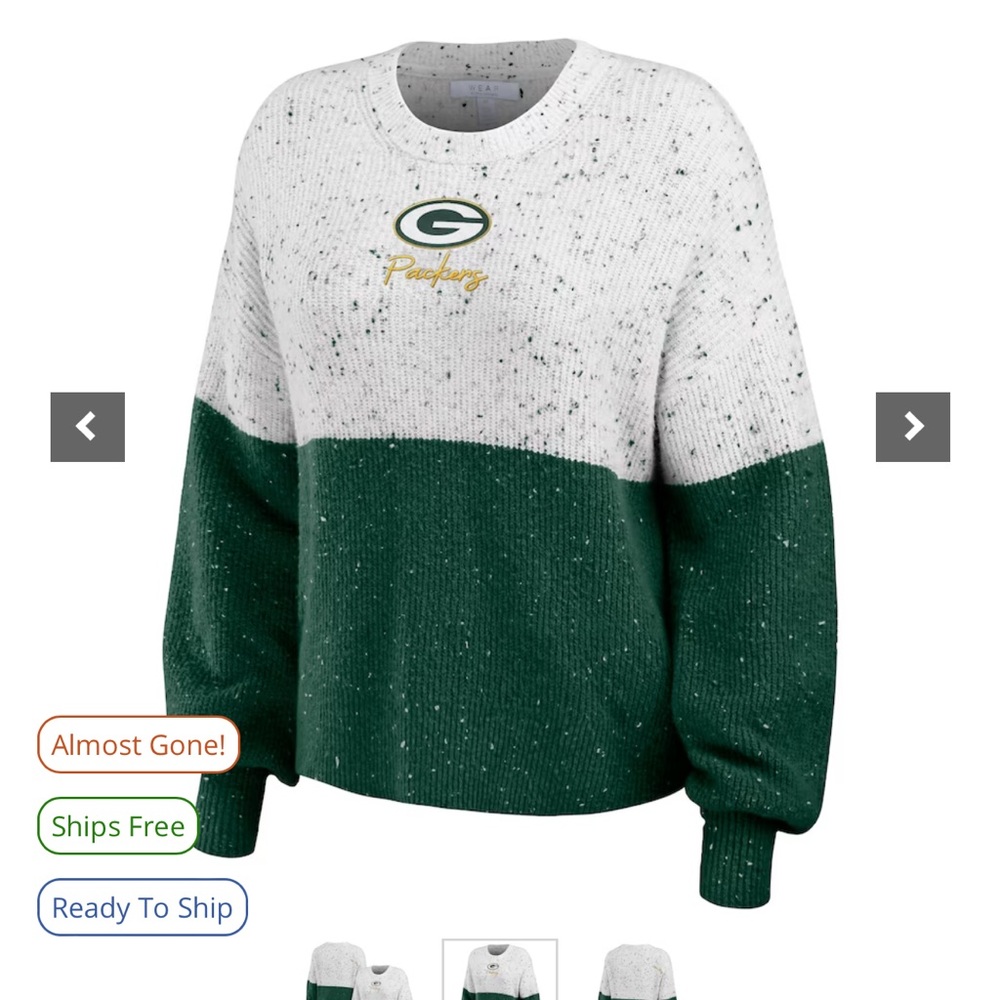 Green Bay Packers WEAR by Erin Andrews crop